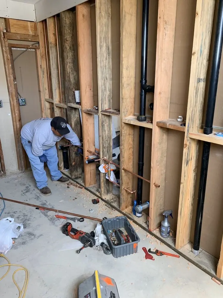 Commercial rough-in plumbing for Commercial Plumbing in Cookport